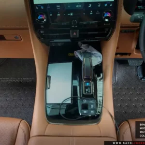 พรมกระดุม ผ้ายางกระดุม พรมรถยนต์ Toyota Alphard AH40