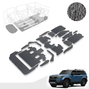 พรมเส้นใยไวนิล พรมใยบวบ พรมรถยนต์ Toyota Land Cruiser 250