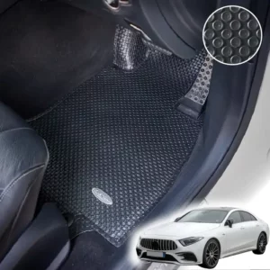 พรมกระดุม ผ้ายางกระดุม พรมรถยนต์ Benz CLS C257