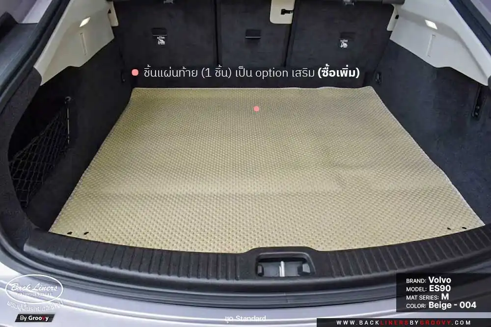 พรมกระดุม ผ้ายางกระดุม พรมรถยนต์ Volvo ES90