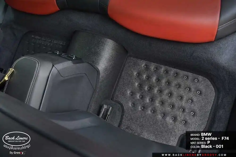 พรมกระดุม ผ้ายางกระดุม พรมรถยนต์ BMW 2 series Gran Coupe F74