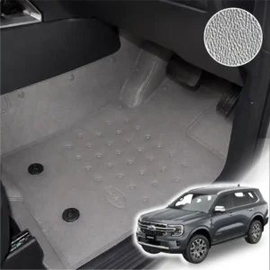 พรมกระดุม ผ้ายางกระดุม พรมรถยนต์ Ford Everest Gen3 U704 ตรงรุ่น คุณภาพสูง