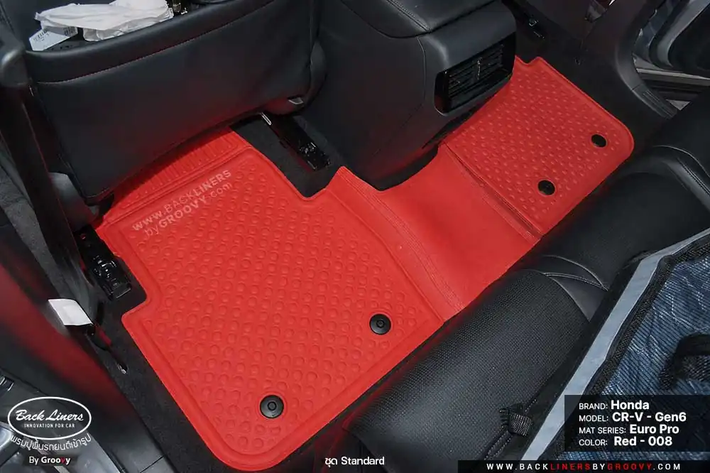 พรมกระดุม ผ้ายางกระดุม พรมรถยนต์ Honda CR-V Gen6