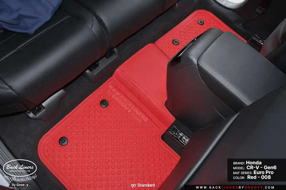 พรมกระดุม ผ้ายางกระดุม พรมรถยนต์ Honda CR-V Gen6
