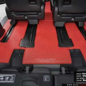 พรมกระดุม ผ้ายางกระดุม พรมรถยนต์ Honda Step Wagon RP6-8