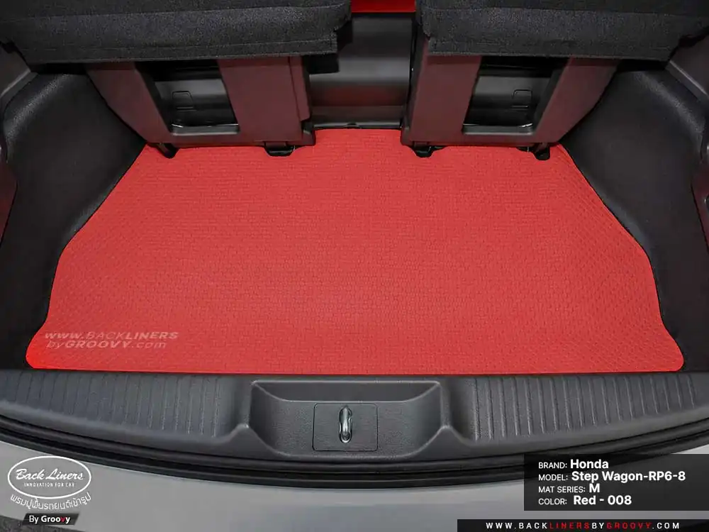 พรมกระดุม ผ้ายางกระดุม พรมรถยนต์ Honda Step Wagon RP6-8