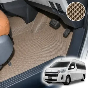 พรมกระดุม ผ้ายางกระดุม พรมรถยนต์ Toyota Commuter 2022 H300 ตรงรุ่น คุณภาพสูง