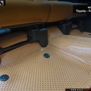 พรมกระดุม ผ้ายางกระดุม พรมรถยนต์ Toyota Fortuner Gen2