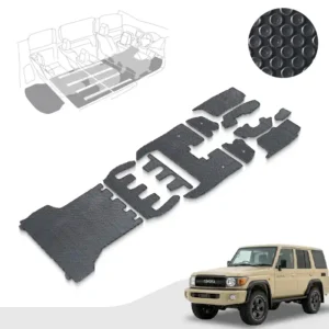 พรมกระดุม ผ้ายางกระดุม พรมรถยนต์ Toyota Land Cruiser 70 ตรงรุ่น คุณภาพสูง