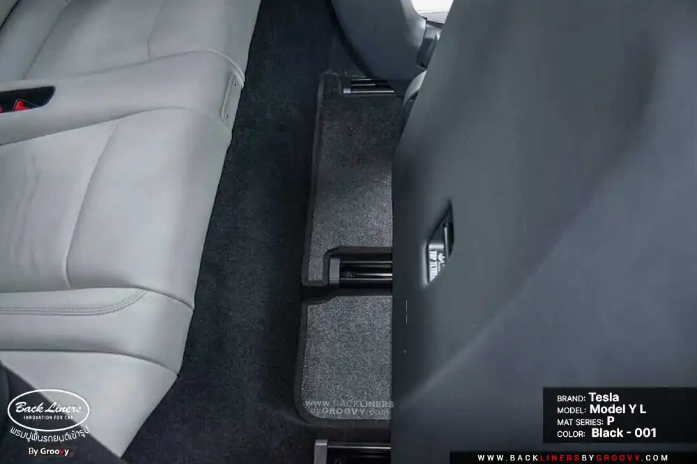 พรมกระดุม ผ้ายางกระดุม พรมรถยนต์ Tesla Model YL