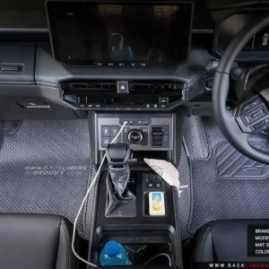 พรมกระดุม ผ้ายางกระดุม พรมรถยนต์ Toyota Hilux Travo